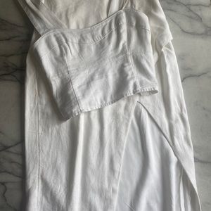 Brand new linen skirt ONLY